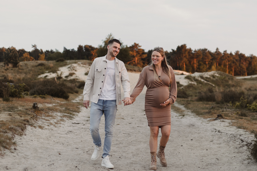 Zwangerschapsshoot Loon op Zand